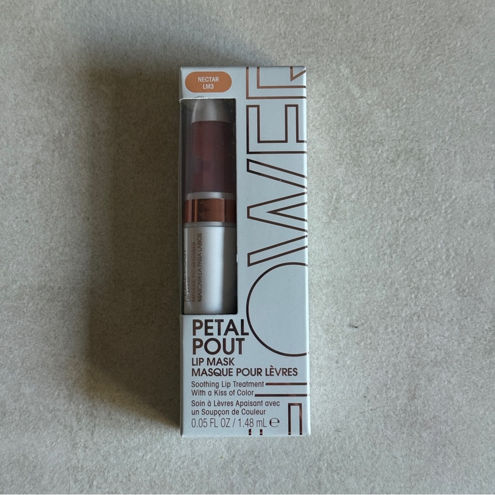 Flower Beauty Petal Pout Lip Mask Nectar LM3 Hydrating Lip Treatment